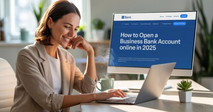 How to Open a Business Bank Account Online in 2025